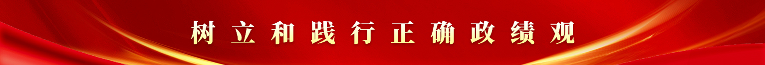 树立和践行正确政绩观